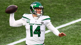 Next Story Image: The New York Jets are apparently deciding between Sam Darnold and Zach Wilson